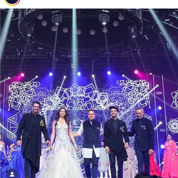 Stunning White and Silver Embellished Wedding Dress - Picture 11 of 12